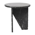 Table d'appoint Verde marbre noir | Muubs