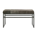 Banc Bronx S fer noir et daim | Muubs