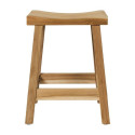 Tabouret Iowa teck naturel | Muubs