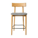 Tabouret de bar Tetra chêne naturel | Muubs