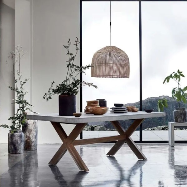 Suspension Bubble Natural bambou by Muubs