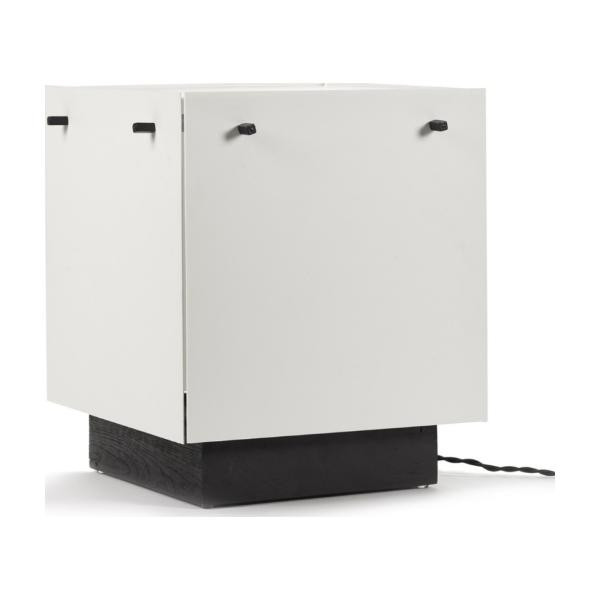 Lampe à poser Laslo L noir et blanc | Ann Demeulemeester | Serax