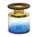 Vase S bleu/ambre wind & Fire | Serax