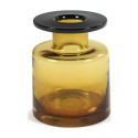 Vase S ambre/noir wind & Fire | Serax
