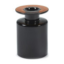 Vase M noir/marron foncé wind & Fire | Serax