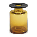 Vase M ambre/noir wind & Fire | Serax