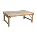 Table basse pliante Limewash - Raw Materials