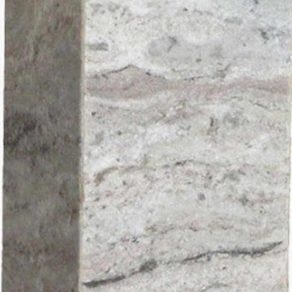 Pied de lampe carré marbre fantasy brown - Raw Materials