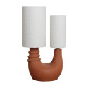 Lampe Terra Denise terre cuite naturelle - Raw Materials