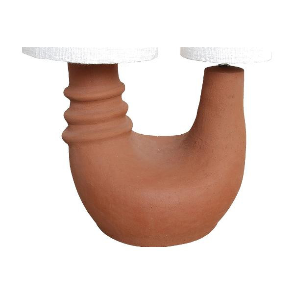 Lampe Terra Denise terre cuite naturelle - Raw Materials