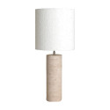 Pied de lampe rond travertin - Raw Materials