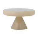 Table Basse Ronde Ricko Émaillée Beige | Bloomingville