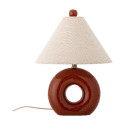 Lampe à Poser Panja Grès Rouge | Bloomingville