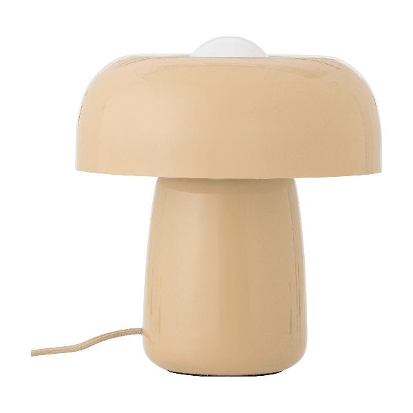 Lampe Champignon Ylva Métal Beige | Bloomingville
