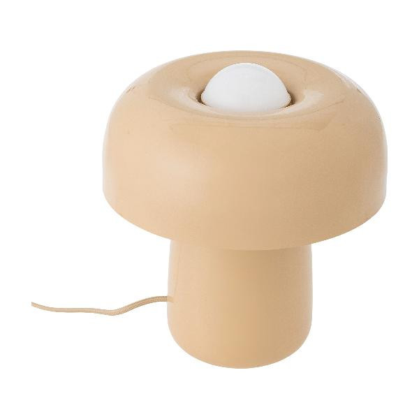 Lampe Champignon Ylva Métal Beige | Bloomingville