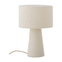 Lampe à Poser Emmie Bouclette Blanc | Bloomingville