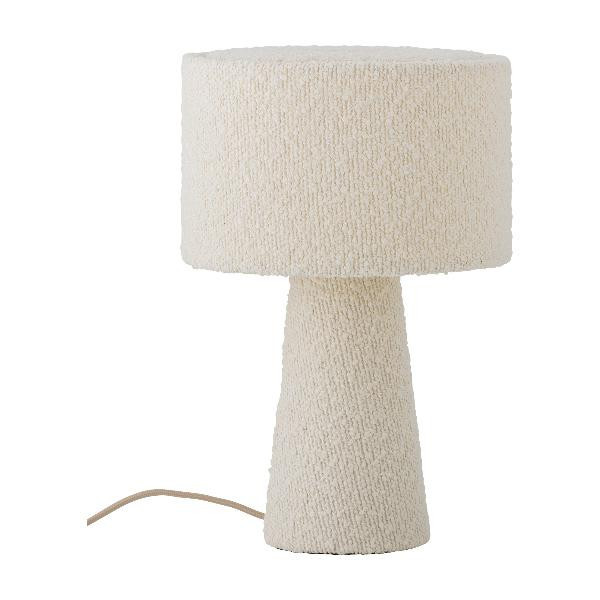 Lampe à Poser Emmie Bouclette Blanc | Bloomingville