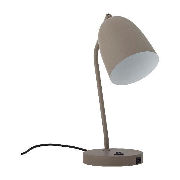 Lampe de Bureau Lemar Métal Gris | Bloomingville