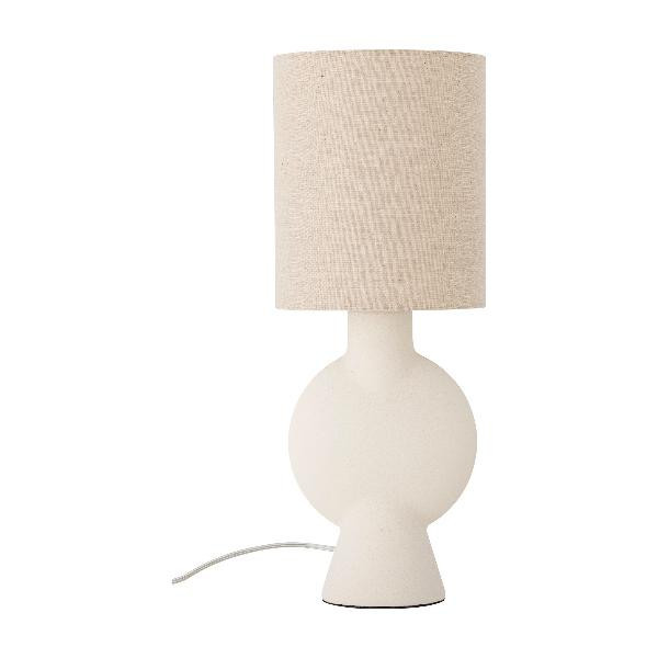 Lampe à Poser Sergio Grès Beige Abat-jour Lin | Bloomingville