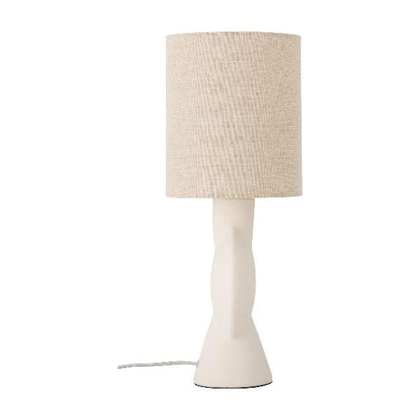 Lampe à Poser Sergio Grès Beige Abat-jour Lin | Bloomingville