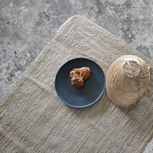 Hand-woven rug in natural color jute by Original Home