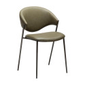 Chaise ZONE simili cuir Olive X2 | Dan-Form | Woodely