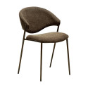 Chaise ZONE bouclé Olive X2 | Dan-Form | Woodely