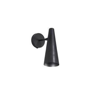 House Doctor black metal wall lamp
