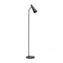 House doctor black metal floor lamp at Woodely