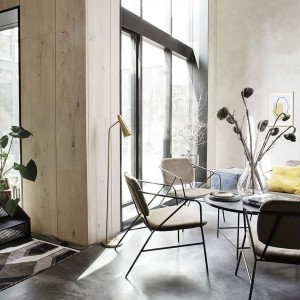 Floor lamp, Precise, Brass - House Doctor