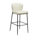 Tabouret de bar GLAM bouclé Beige | Dan-Form | Woodely