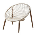 Chaise Elof Macramé | Affari of Sweden | Woodely