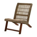 Fauteuil lounge Tribe Rotin | Affari of Sweden | Woodely