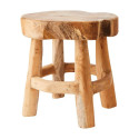 Tabouret Palle Teck | Affari of Sweden | Woodely