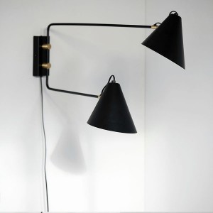 Applique Club Double Noir - House Doctor