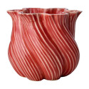 Vase Twist Rouge corail | Affari of Sweden