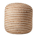 Pouf Juni Nature/ivoire | Affari of Sweden