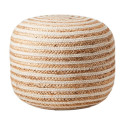 Pouf Juni Nature/ivoire | Affari of Sweden