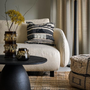 Tapis Vendela Beige/ivoire/noir | Affari of Sweden