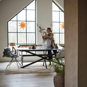 Pied de lampe Portland Marron | Affari of Sweden