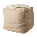 Pouf Minna Beige/ivoire | Affari of Sweden