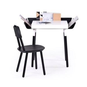 Bureau My writing desk bouleau Noir - EMKO