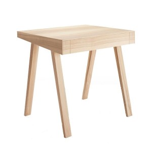 Bureau en bois de frêne naturel by EMKO