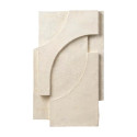 Sculpture Serif M blanc cassé | Kristina Dam
