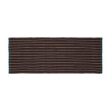 Tapis de couloir Cottage marron 80 x 200 cm | Hübsch