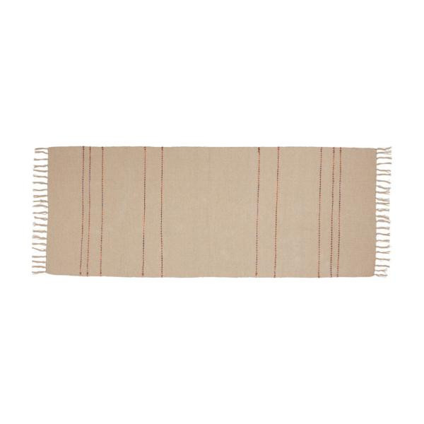 Tapis de couloir Alba sable 80 x 200 cm | Hübsch