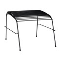Footstool String black | Hübsch