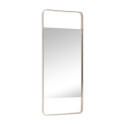 Miroir mural Aware nickel petit modèle | Hübsch