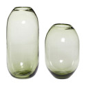 Vases Moss green (set of 2) | Hübsch