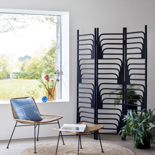 Tapis rond Sage naturel Ø 150 cm | Hübsch